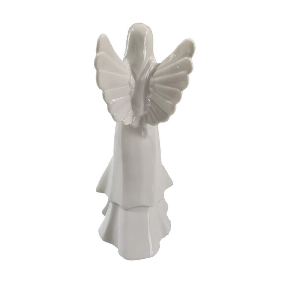 Mikasa Holy Night Nativity 3 Pc Angel Figurines Ivory Gold Trim 10" KT421 READ - Picture 7 of 12